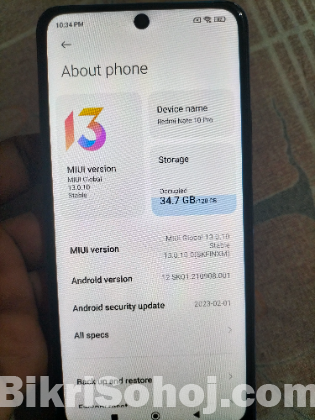 Redmi note 10 pro